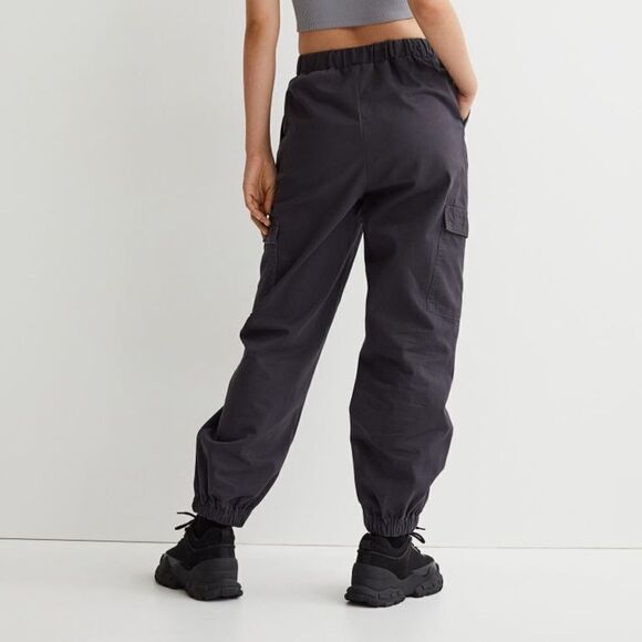 H&M Cargo Utility Joggers Pants New - Picture 4 of 6